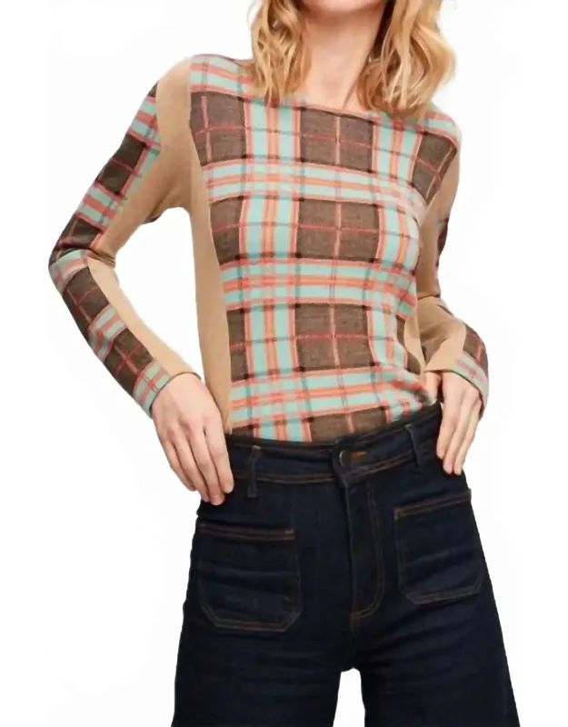 Plaid Sweater