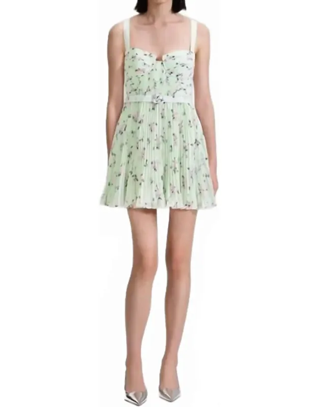Floral Print Mini Dress