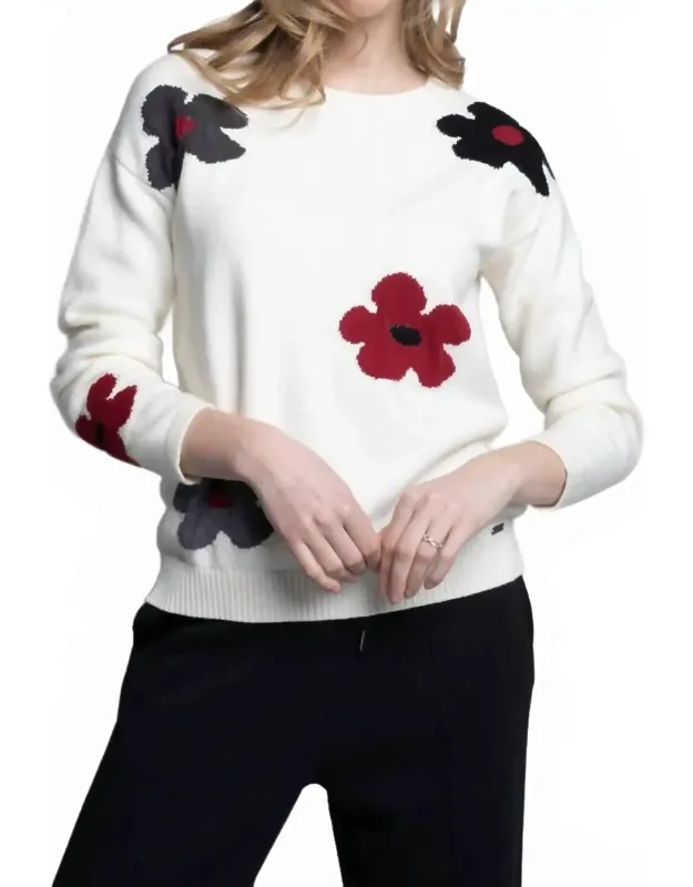 Floral Sweater