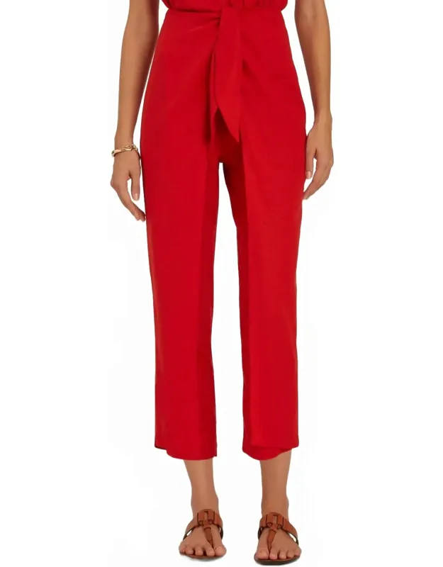 Tie Up Trousers