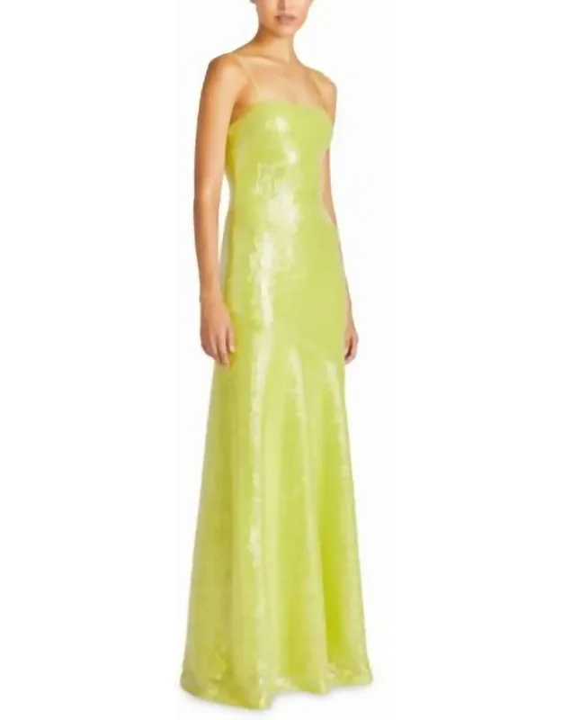Neomi Sequin Long Dress