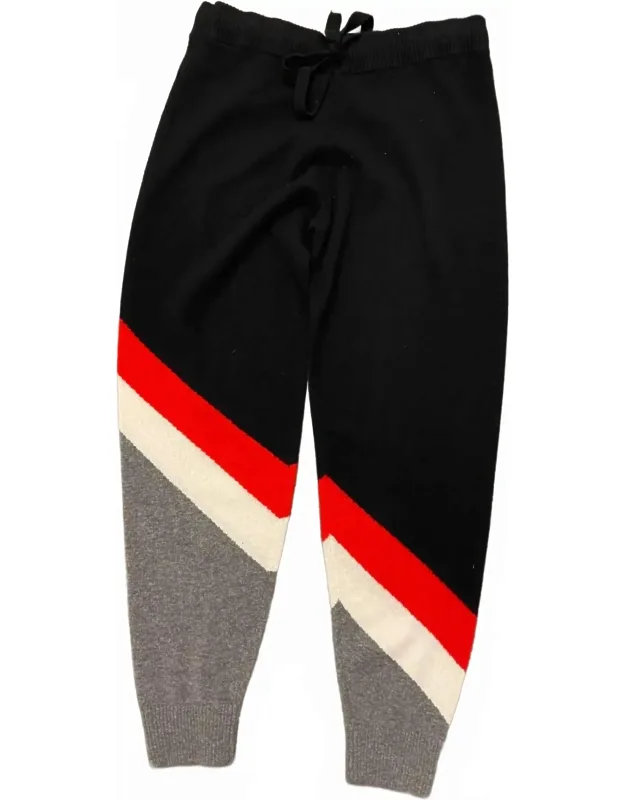 Cashmere Stripe Joggers