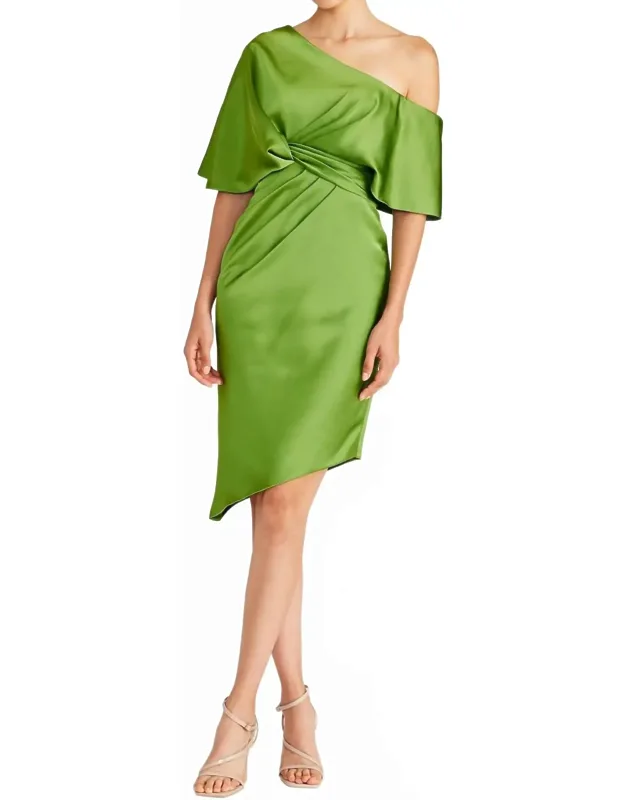 Polly Satin Cocktail Dress