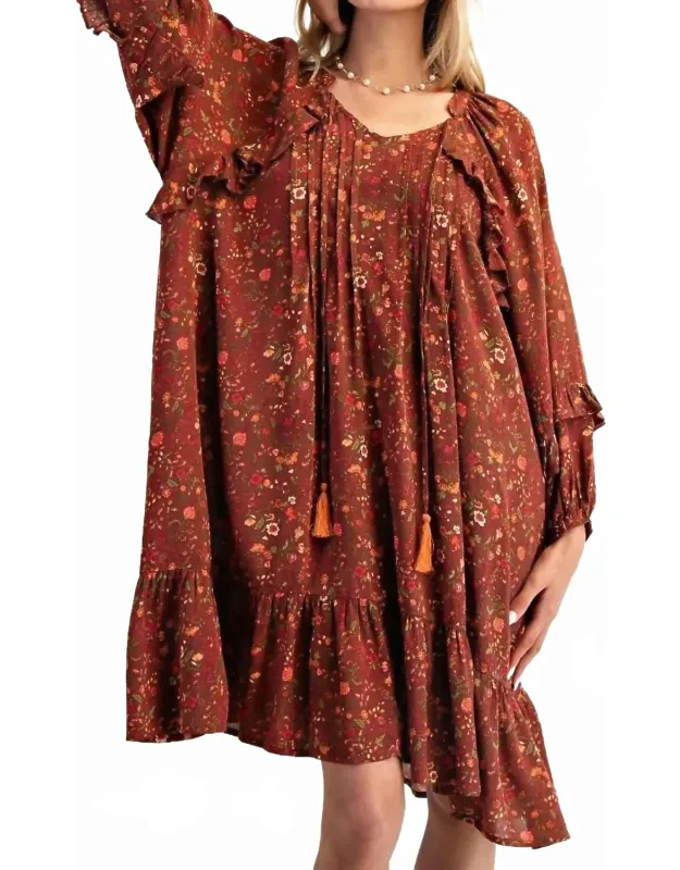 Floral Printed Dress