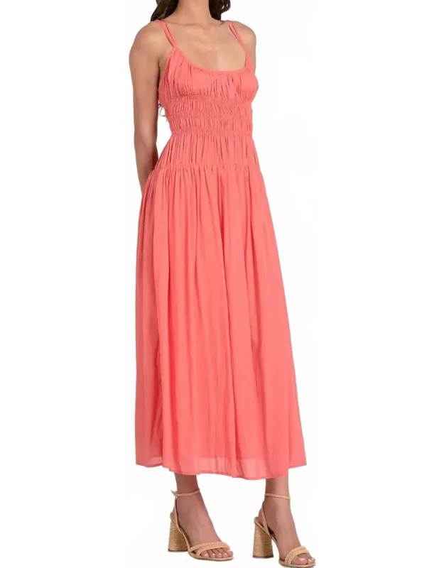 Ruched Maxi Dress