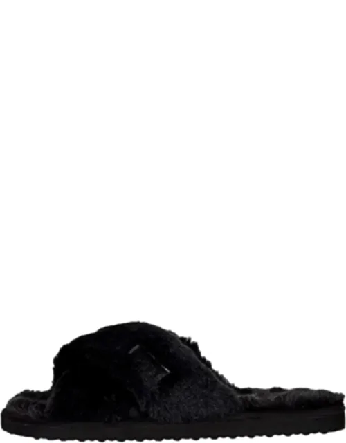Lexi Slippers Faux Fur Slide