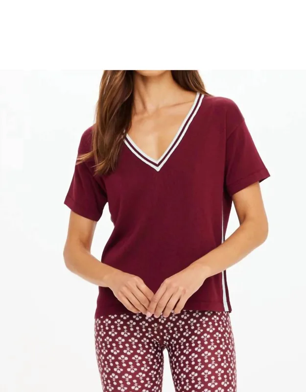 Sienna V-neck Tee