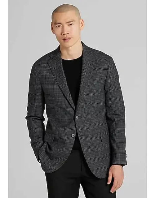Modern Fit Plaid Sport Coat