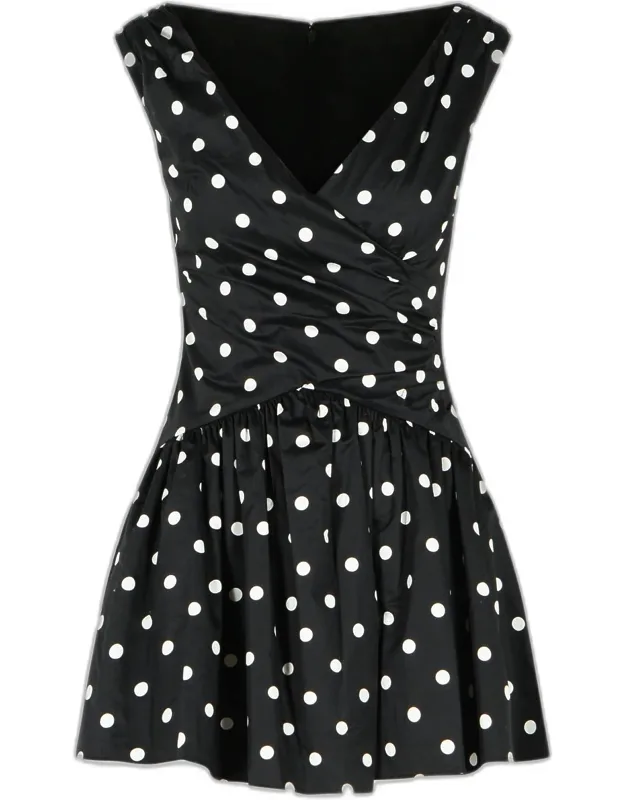 Polka Dot Cotton Dress