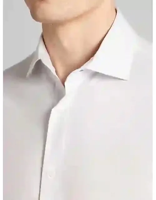 Modern Fit Knit Button Up Shirt