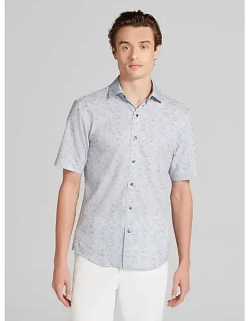 Chillflex Slim Fit 4-way Stretch Short Sleeve Button Up Shirt