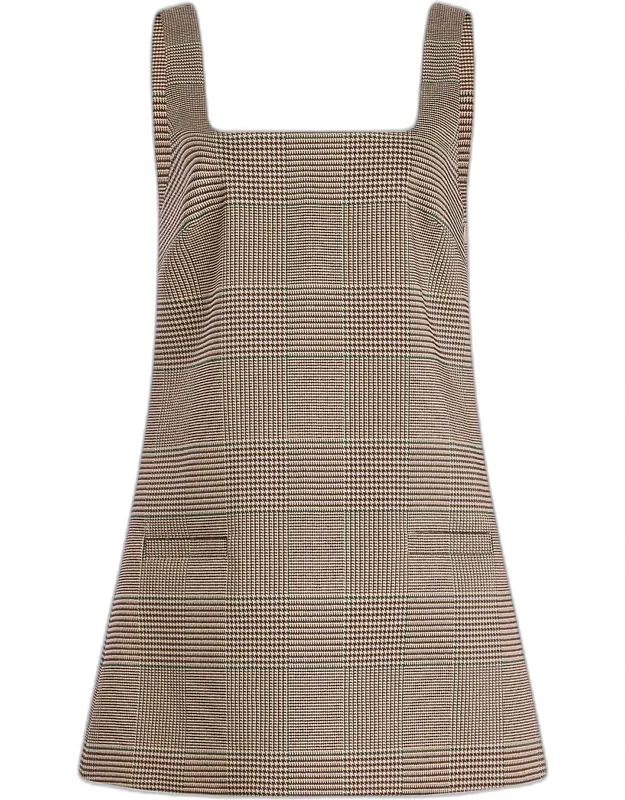 Plaid Mini Dress