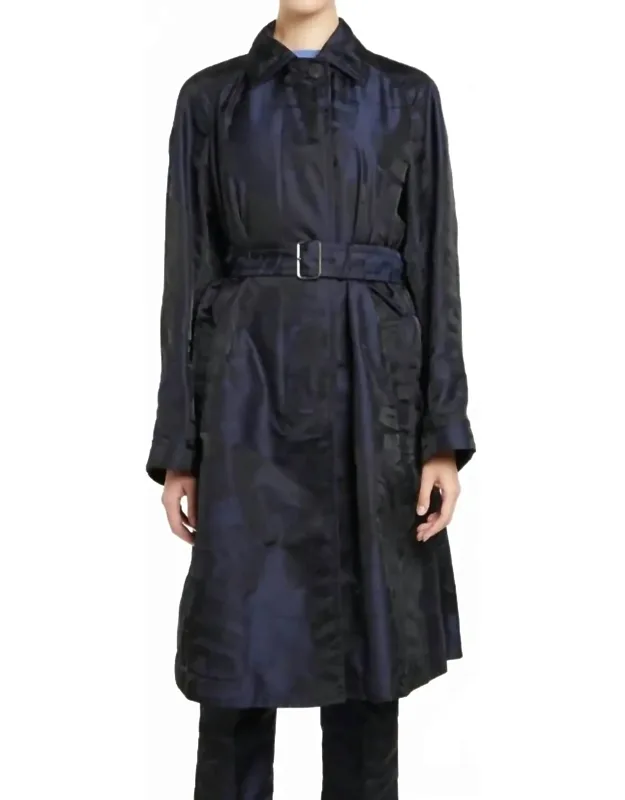 Long Sleeve Trench Coat