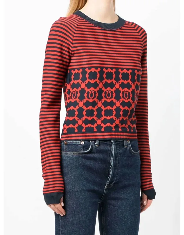 Striped Long Sleeve Top