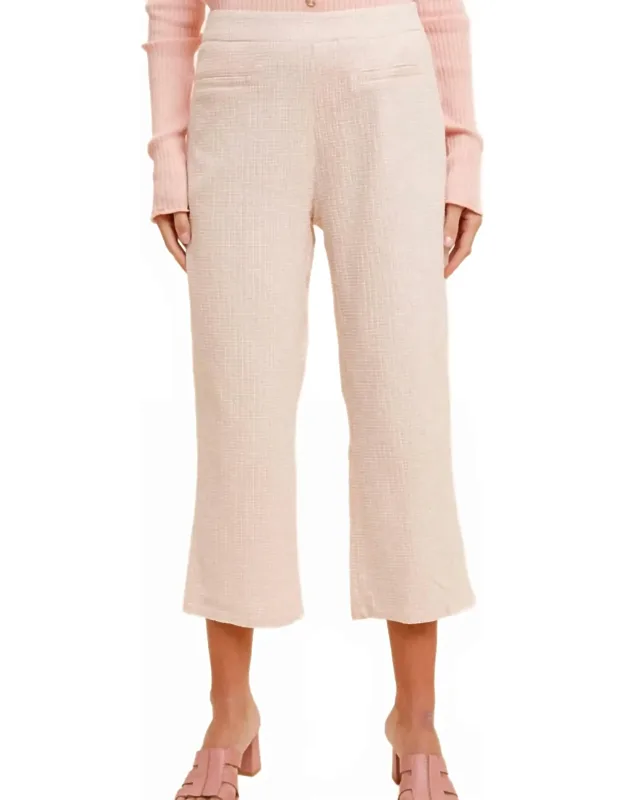 Cropped Pencil Pants