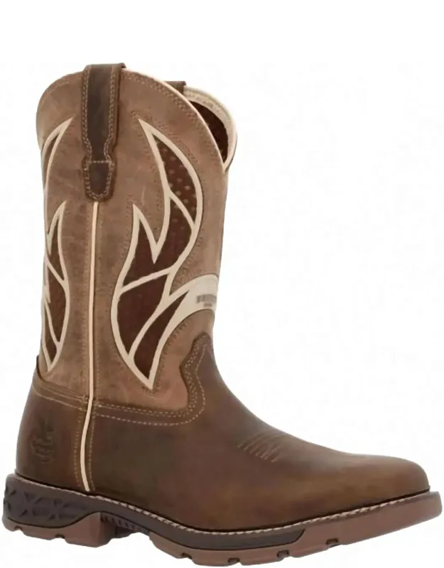 Carbo-tec Flx Alloy Toe Pull-on Work Boots