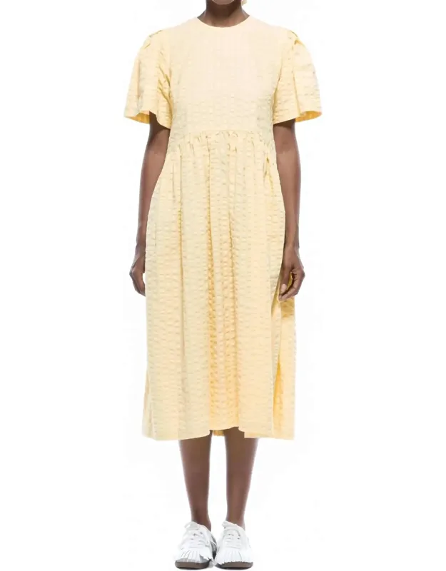 Spring Garden Midi Dress