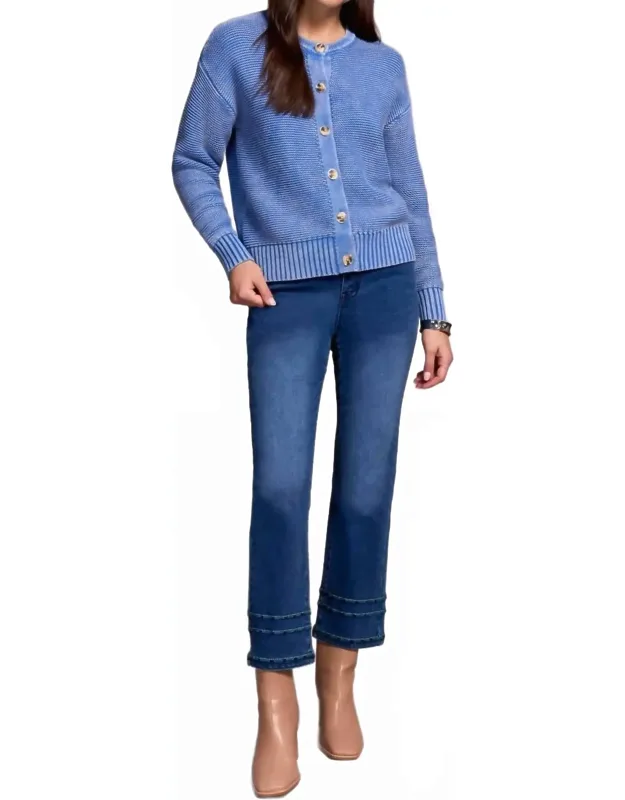Cotton Button Down Cardigan