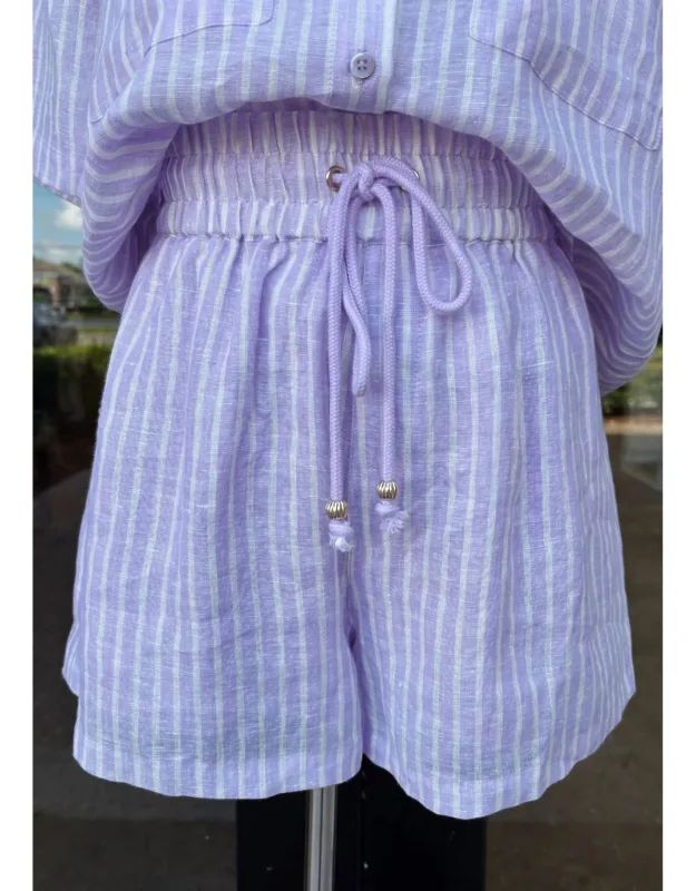 Stripe Penny Shorts