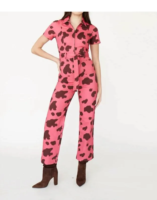 Cropped Leg Jumpsuit