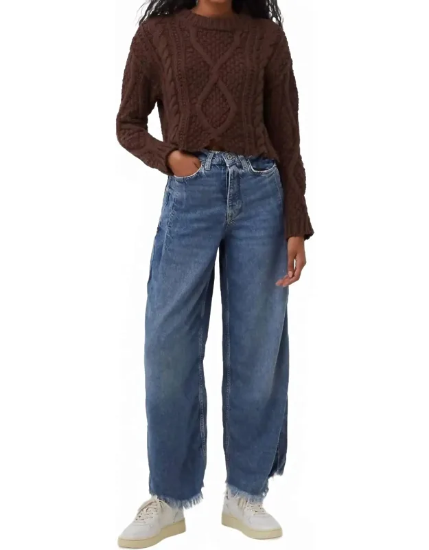 Cutting Edge Cable Sweater