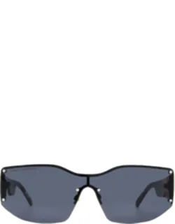 Smoke Geometric Sunglasses