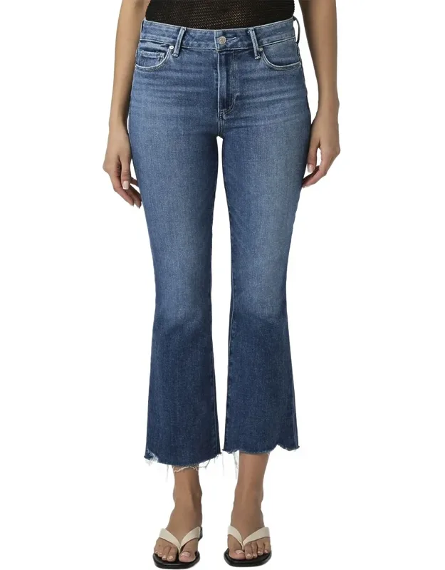 Colette Novelist With Vesper Hem High Rise Crop Flare Jeans