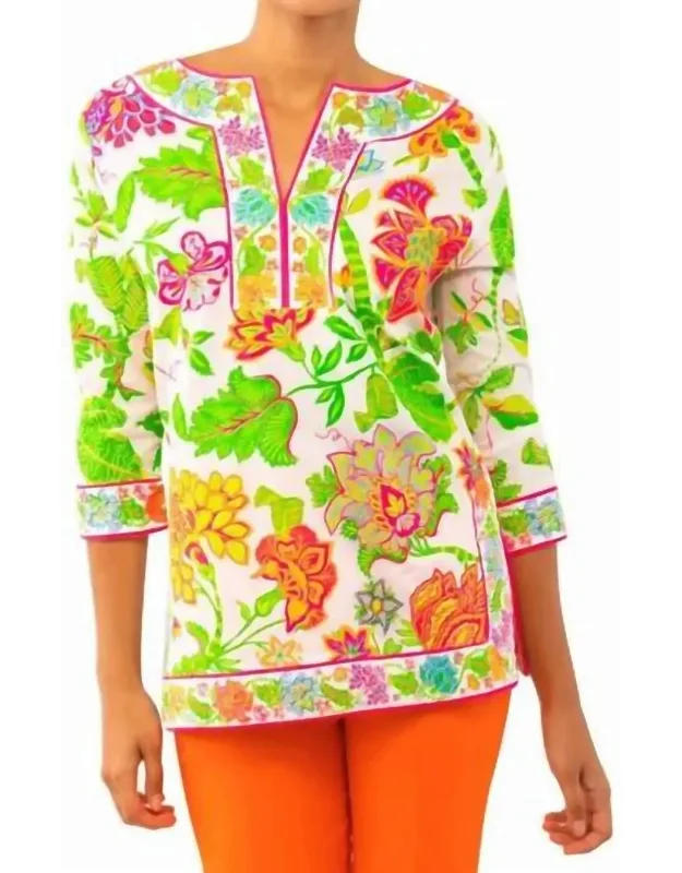 Split Neck Tunic