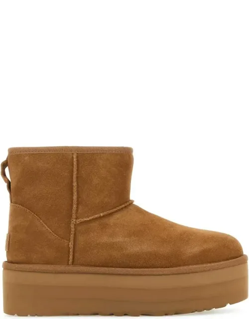 Classic Mini Platform Ankle Boots