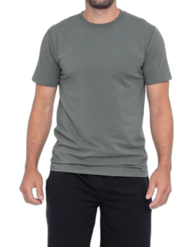 Pima Cotton And Spandex Premium Tee