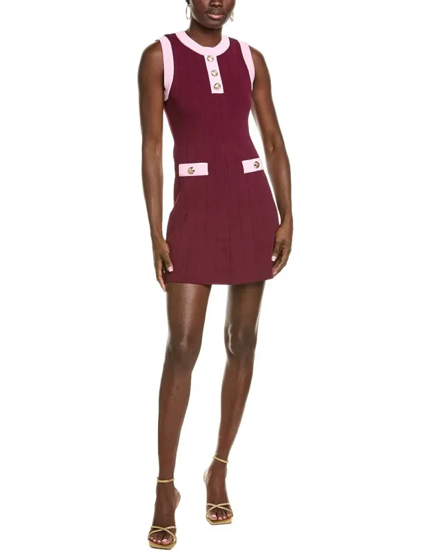 Contrast Mini Dress