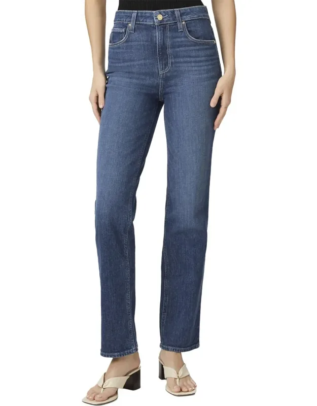 Stella Saint Tropez Super High Rise Straight Leg Jeans