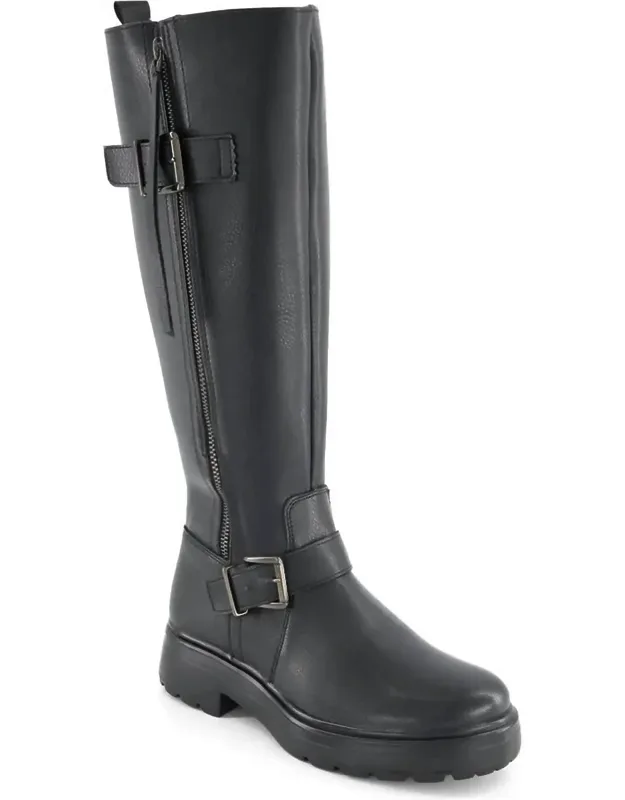 Tall Biker Boots
