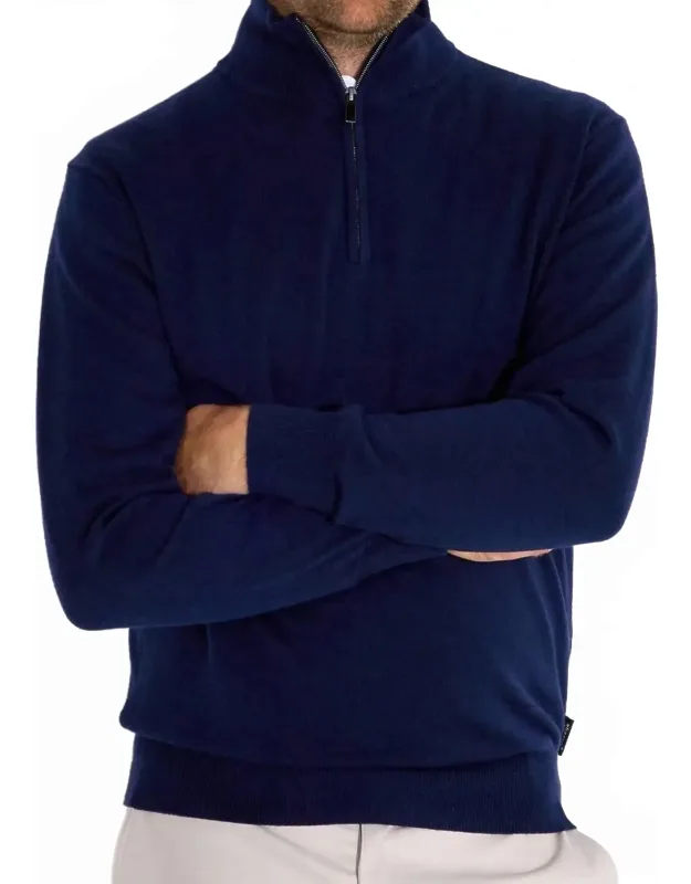 Liffin Knitted Half-zip Windstopper Sweater