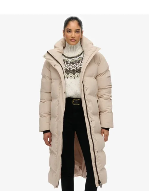 Hooded Longline Puffer Jacket