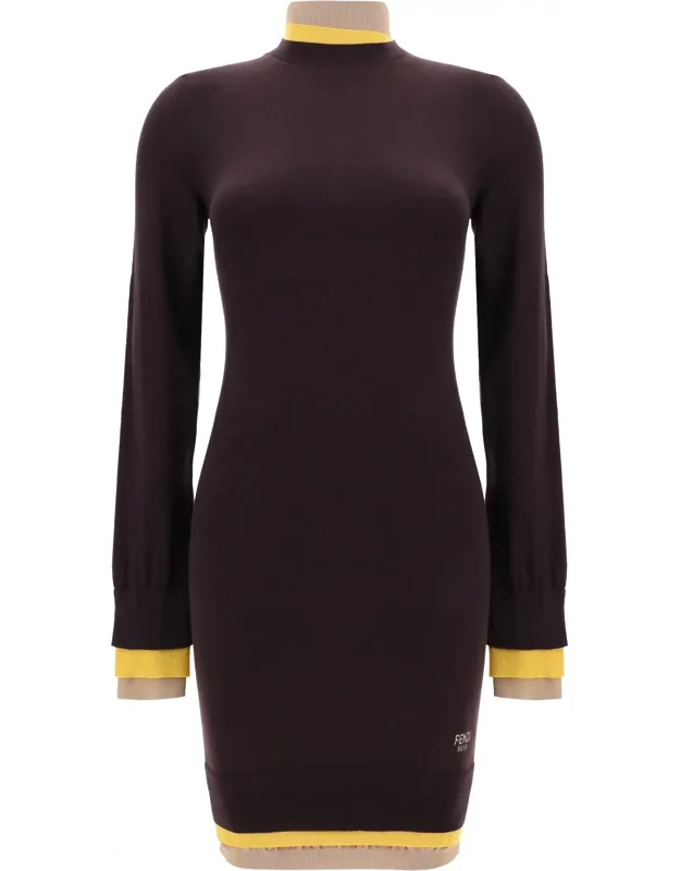 Fendi Dress 100% Wool