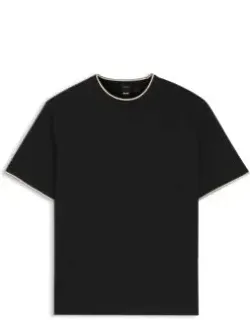 Regular-fit T-shirt In Mercerised Cotton