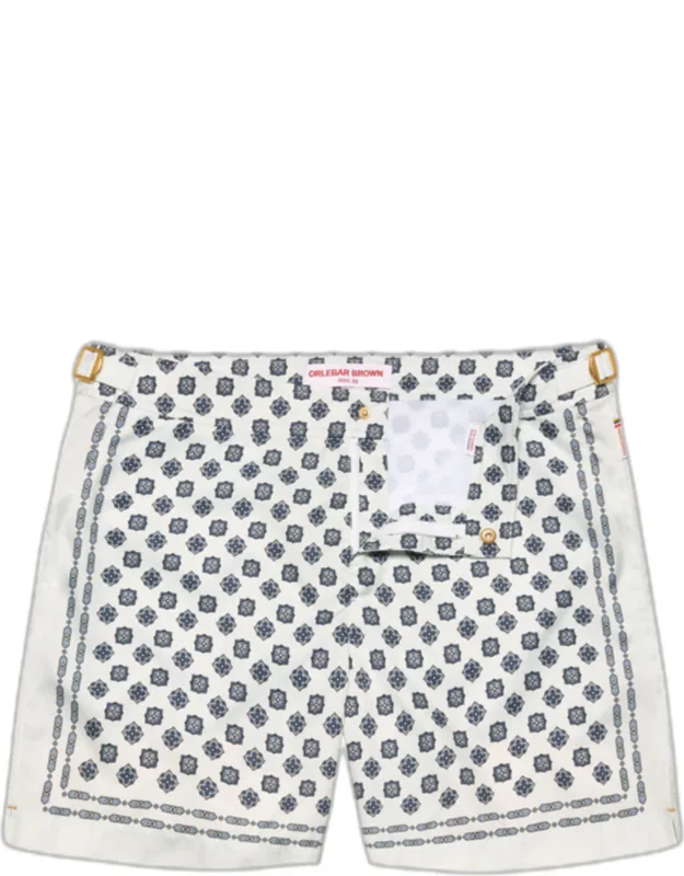 Mid-length Swim Shorts With Exclusive Luminis Print