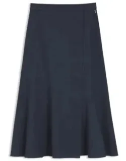 A-line Skirt In Virgin Wool