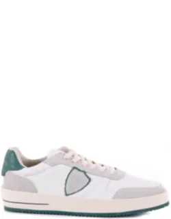 Sneakers Lace-ups Leather Inserts