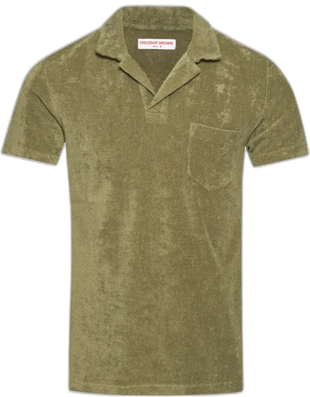Terry Polo Shirt Relaxed Summer Classic
