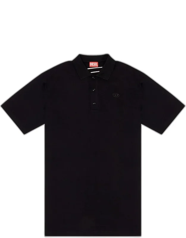 Polo Shirt With Tonal Oval D Logo