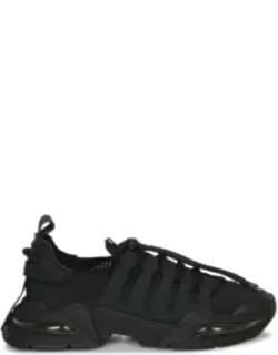 Sneakers With Chunky Sole And Breathable Fabric