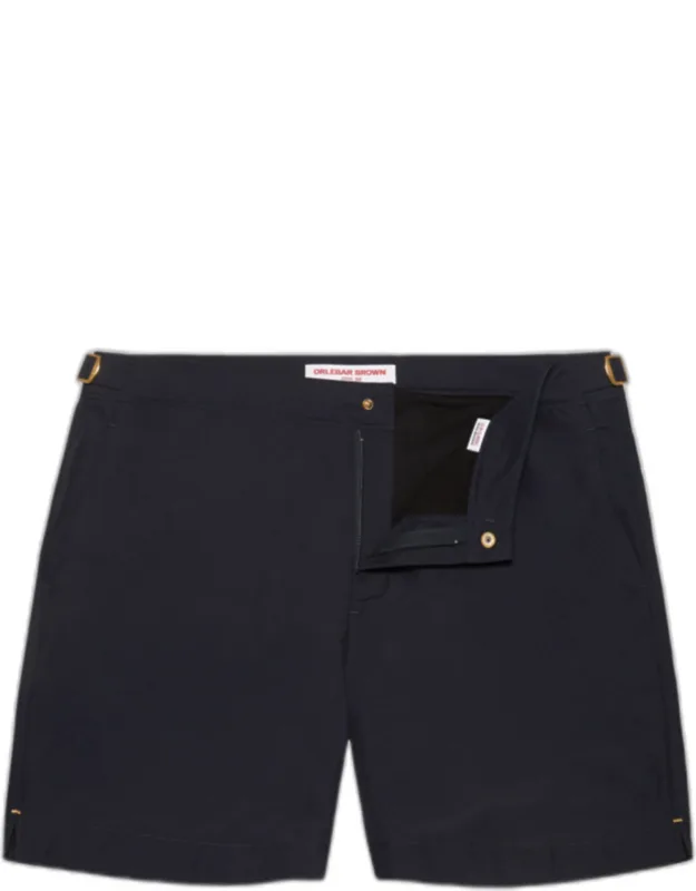 Mid-length Silk Swim Shorts