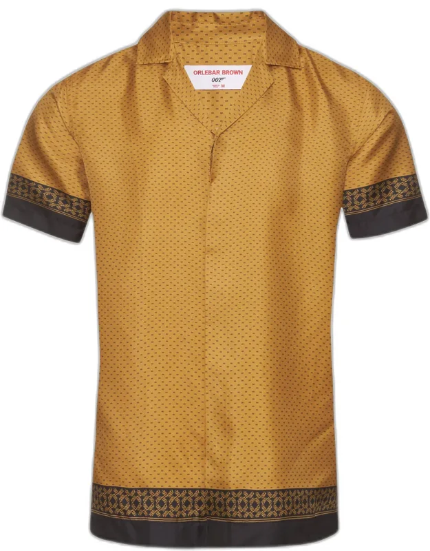 Capri Collar Silk Shirt