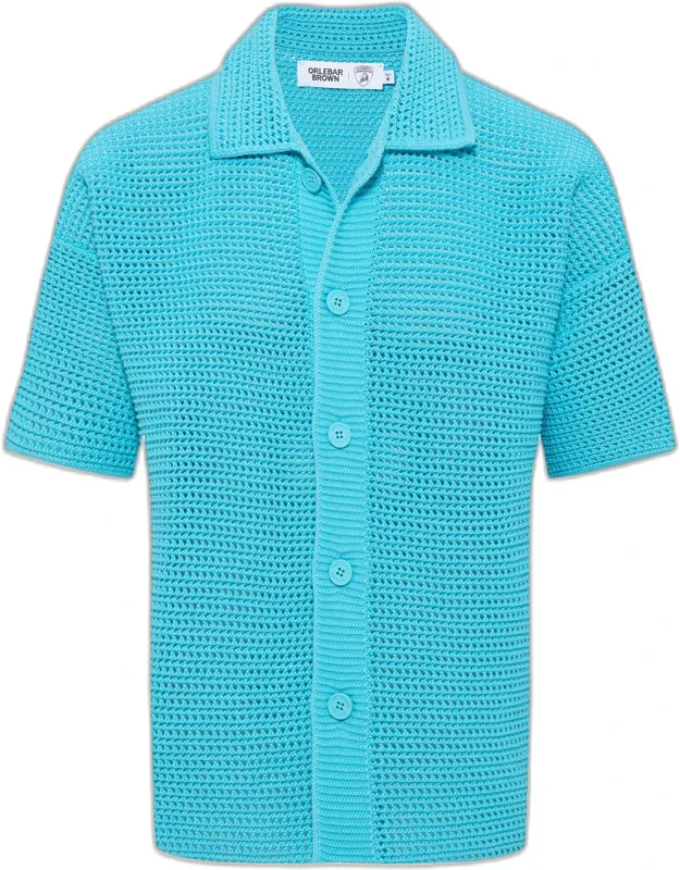 Organic Cotton Crochet Shirt