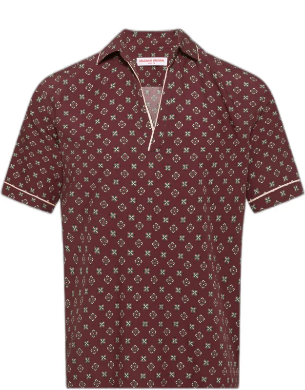 Relaxed Fit Short-sleeve Lyocell Shirt