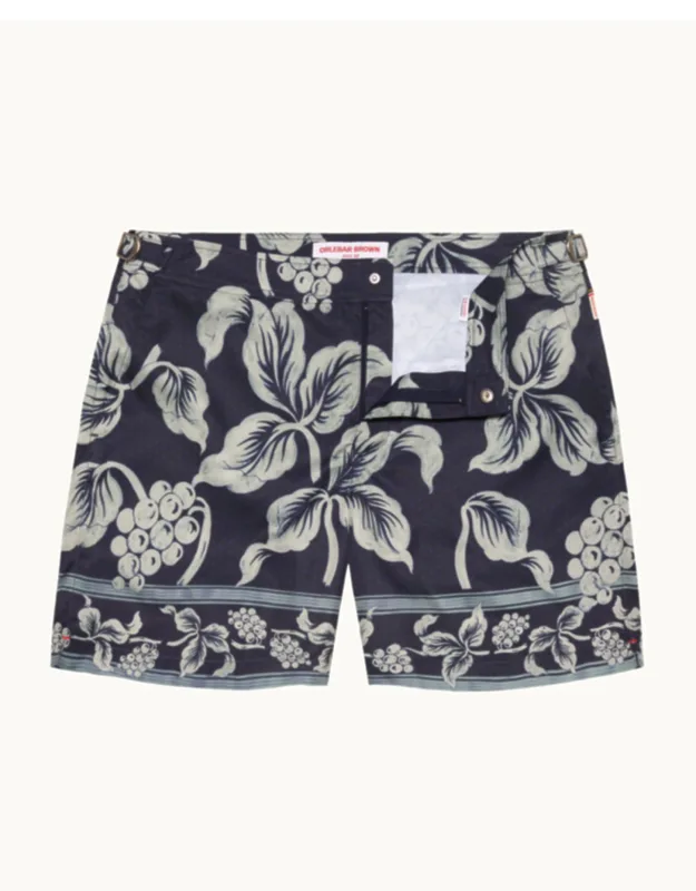 Mid-length Swim Shorts With Exclusive Petralis Print