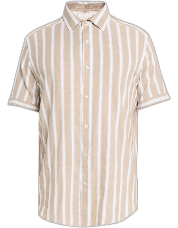 Preston Stripe Short-sleeve Shirt