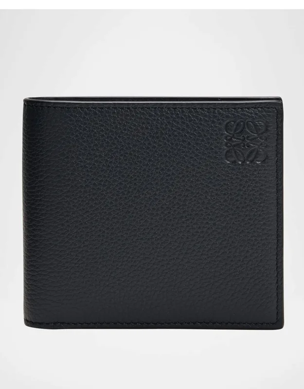 Anagram Bifold Leather Wallet